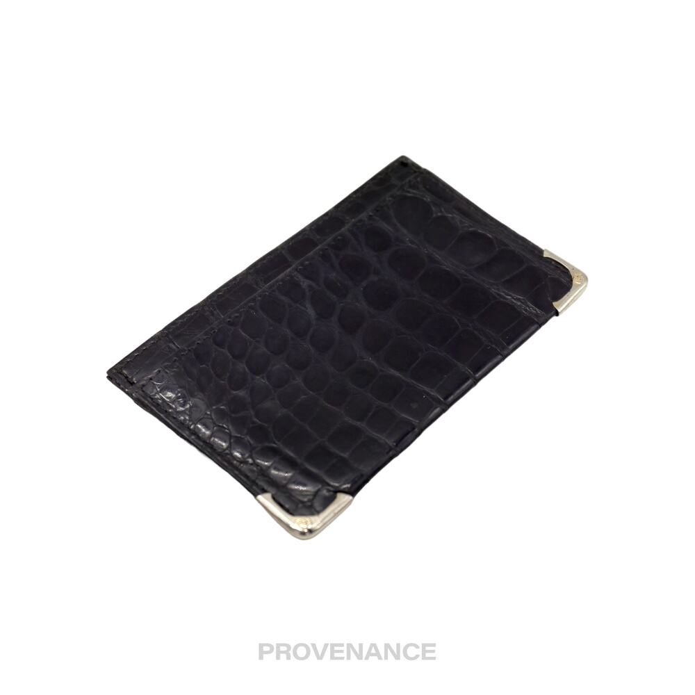 đź”´ Gucci Card Holder Wallet - Crocodile Leather - Picture 5 of 7
